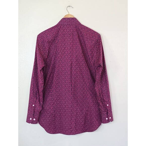 Bonobos Tailored Slim Fit Shirt Mens 15.5 / 33 Button Down Stretch Kisses - Picture 8 of 10